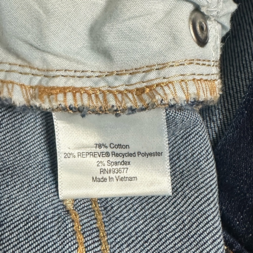 St. John's Bay Dark Blue Skinny Jeans - Picture 5 of 5